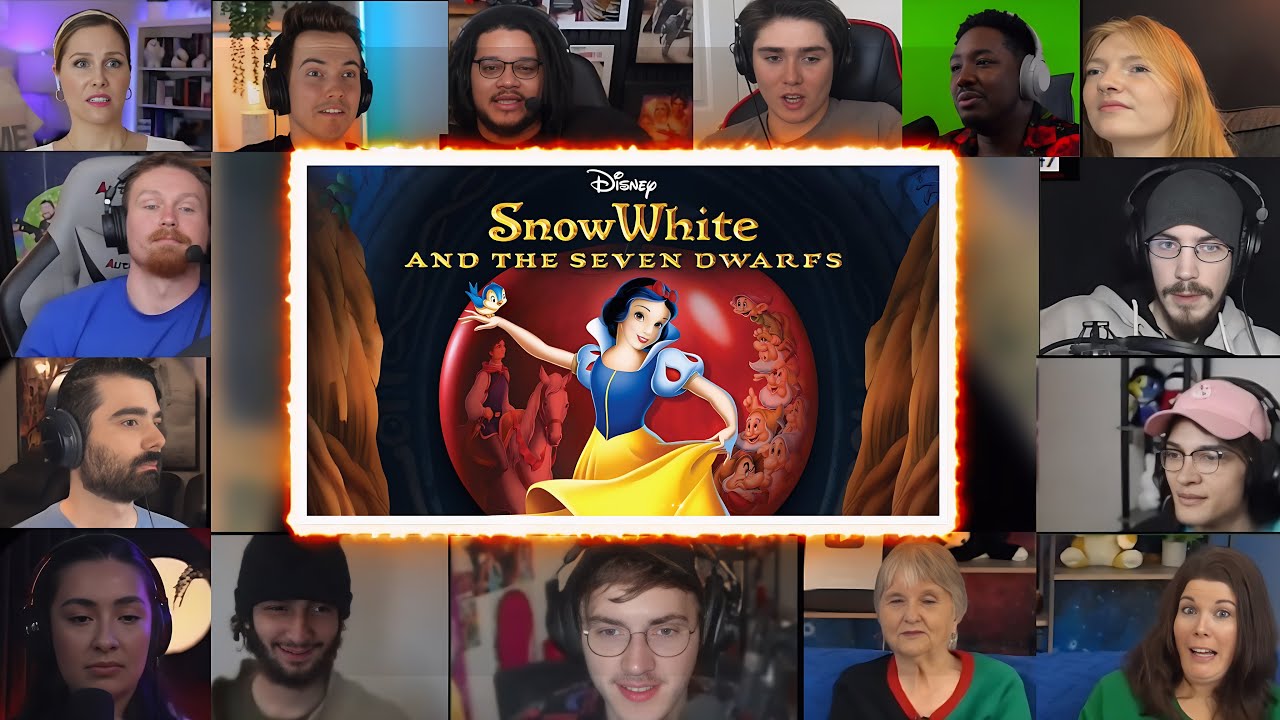 Snow White and the Seven Dwarfs (1937) | Movie Reaction Mashup!