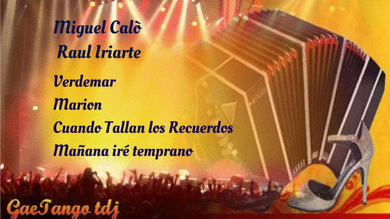 Tanda di tango Miguel Calò Raul Iriarte   1943