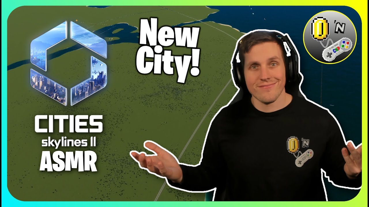 (ASMR Gaming) Relaxing City Building In Cities Skylines 2!