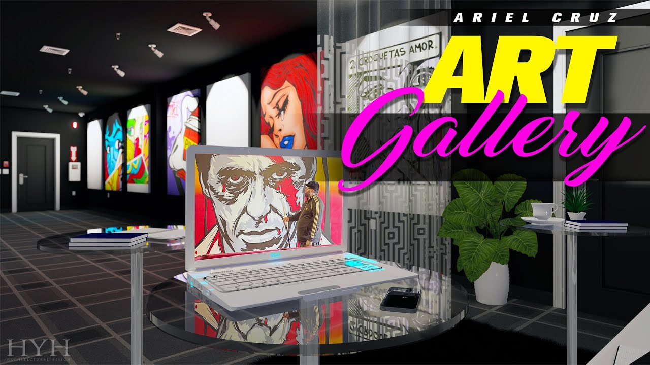 ARIEL CRUZ -  ART GALLERY SHOWROOM - PAWTUCKET, RI