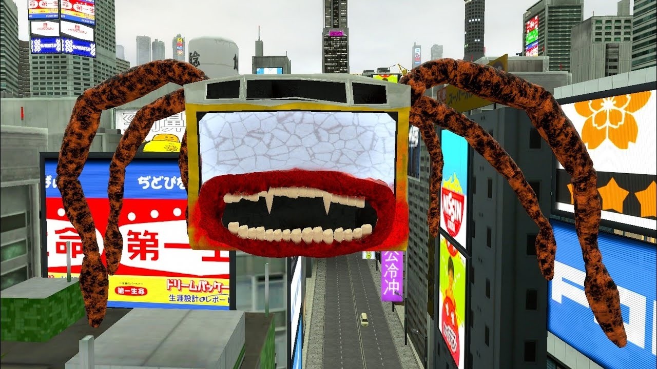 Car eater and bus eater in Garry's mod #gmod