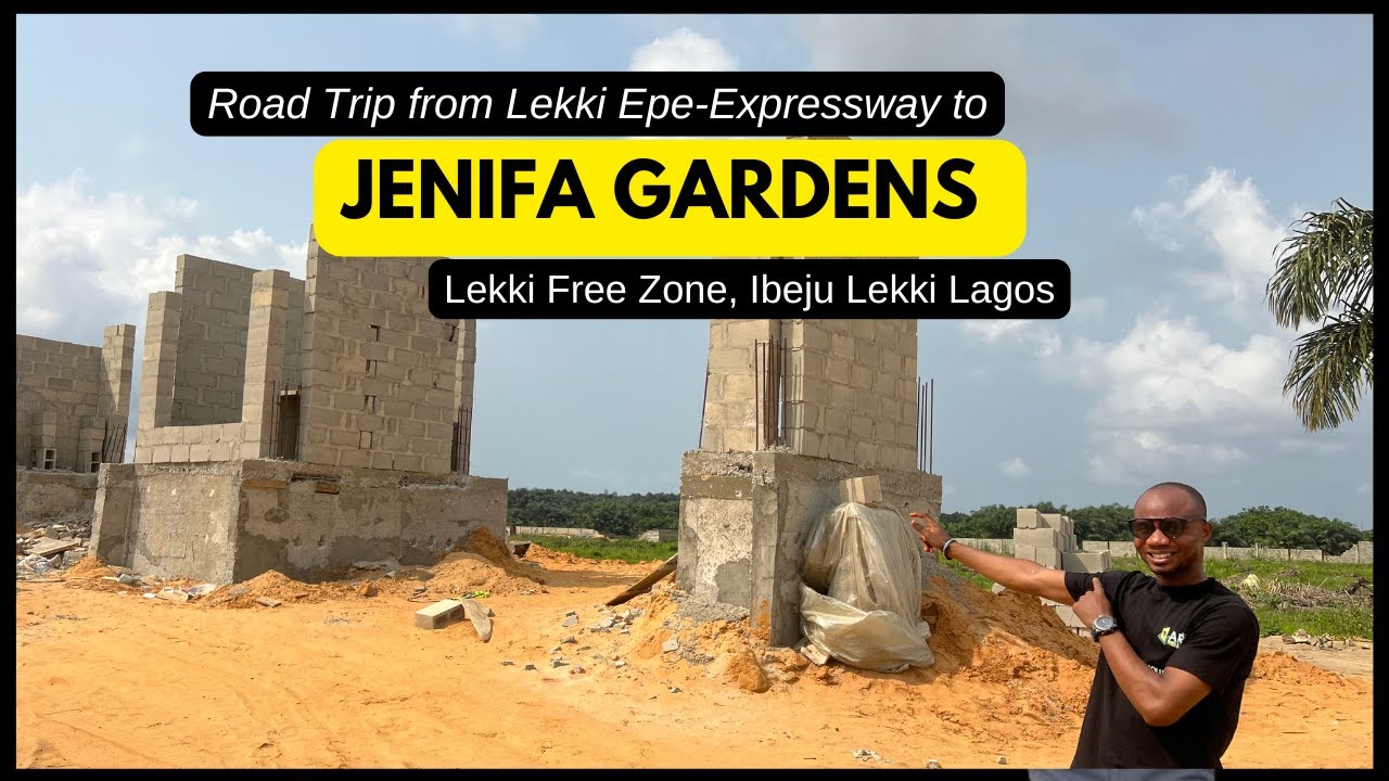 FUNKE AKINDELE ROAD TRIP TO JENIFA GARDENS LEKKI FREE ZONE IBEJU LEKKI LAGOS EVERYBODY LOVES JENIFA