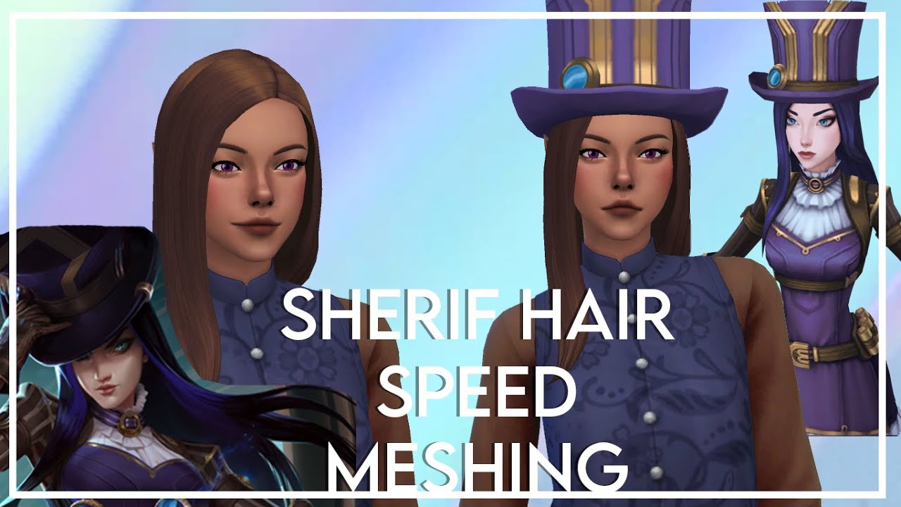 Speed Meshing 14: Sherif Hair