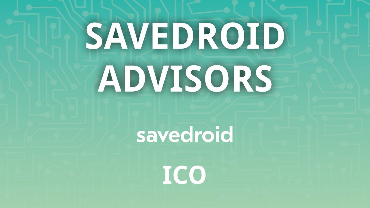 Advisors - savedroid ICO