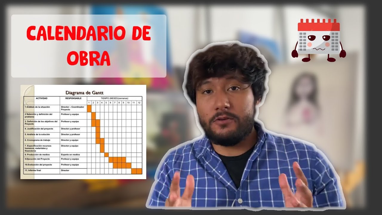 Diagrama de Gantt | Calendario de obra