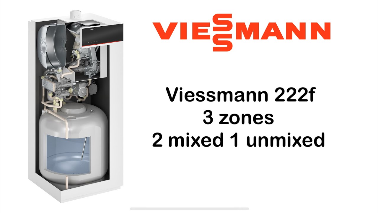 Viessmann 222. 3 zones. 2 mixed one Unmixed