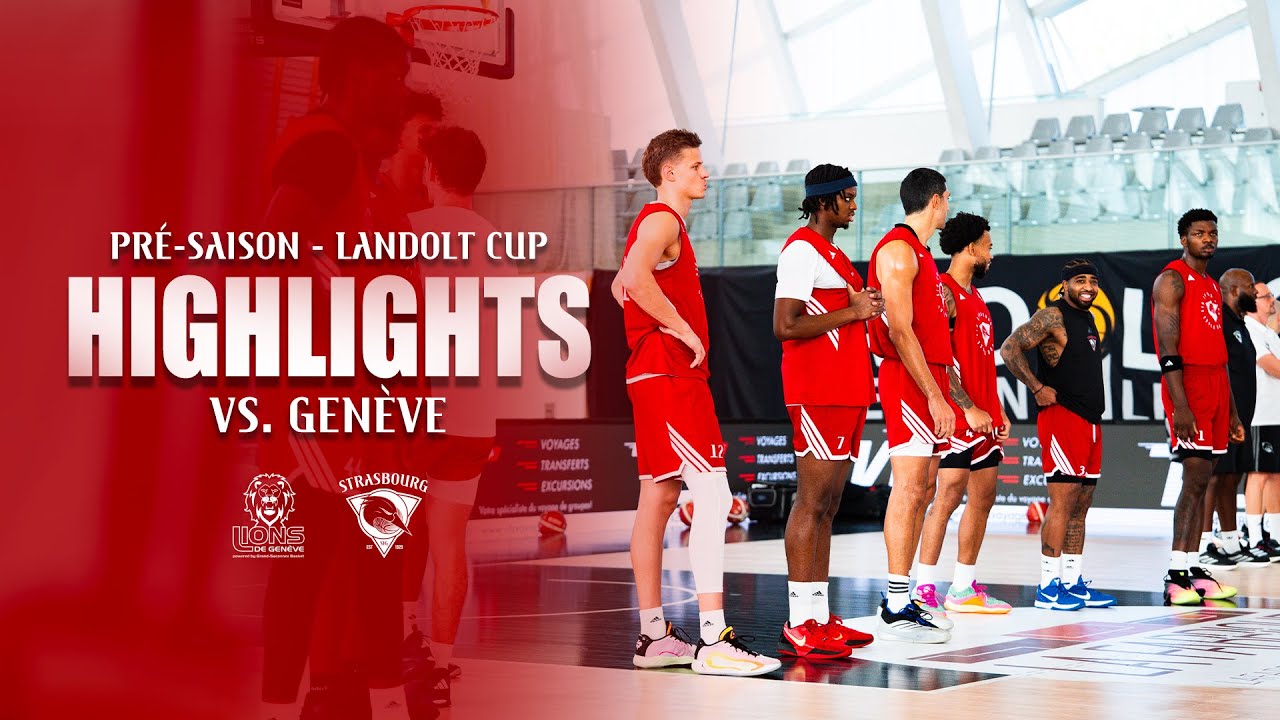 Highlights pré-saison | Match 3 | Lions de Genève vs SIG Strasbourg