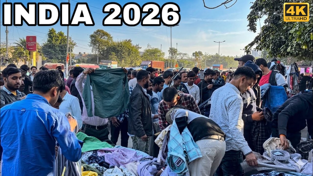 Kapashera Market 2026: Heavy Rush and Street Life | Delhi Walking Tour