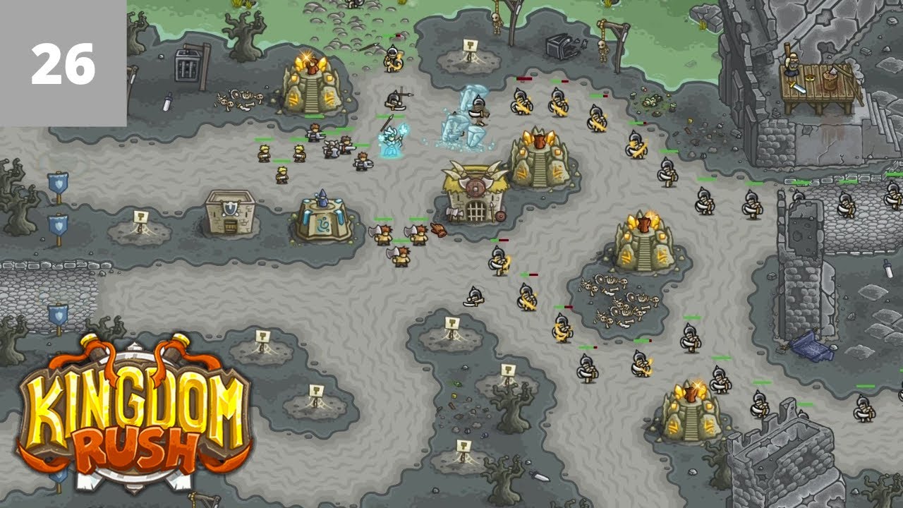 Kingdom Rush (Veteran) Iron Walkthrough Part 26 - Blackburn Castle