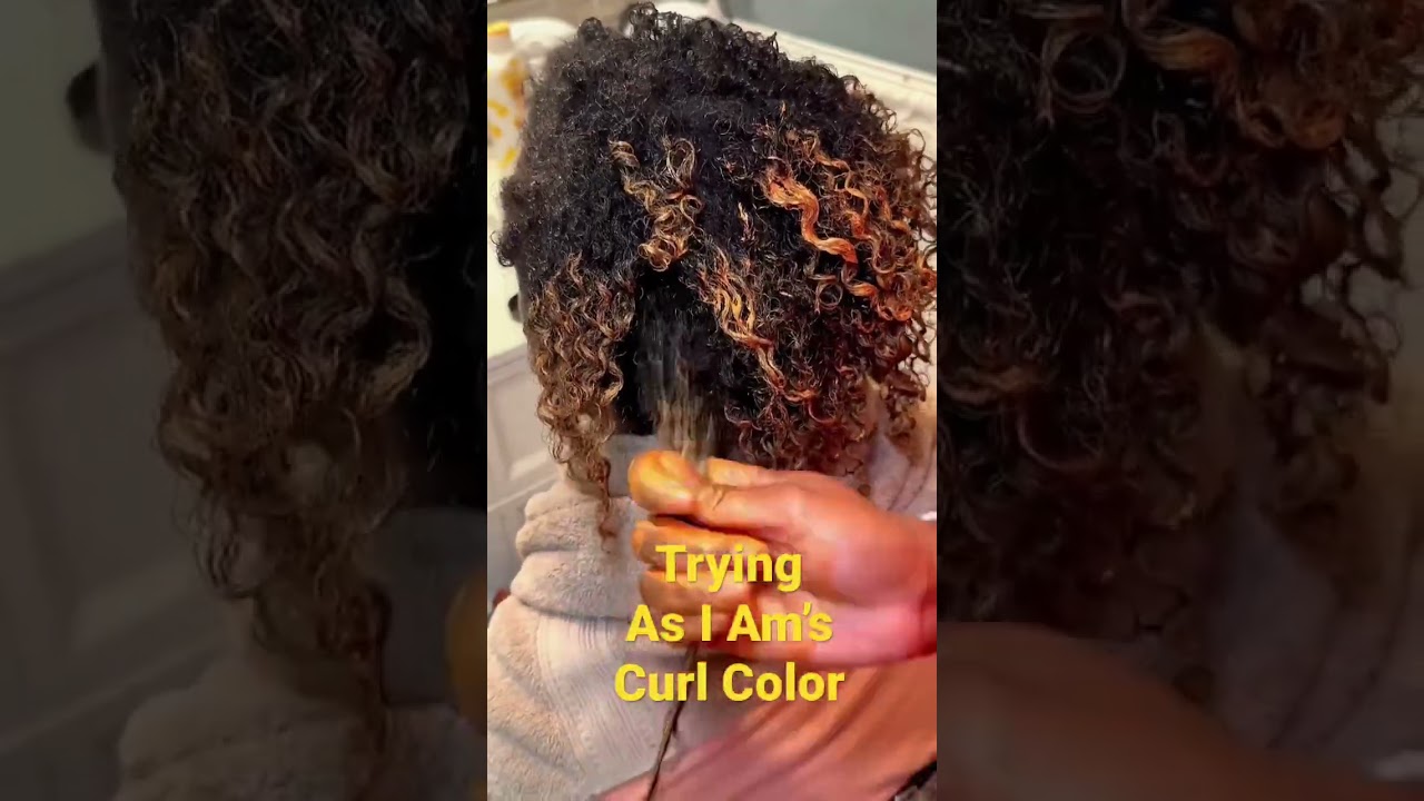 Temporary Hair Color #naturalhair #naturalhaircare #type4hair #asiamcurlcolor #temporaryhaircolor