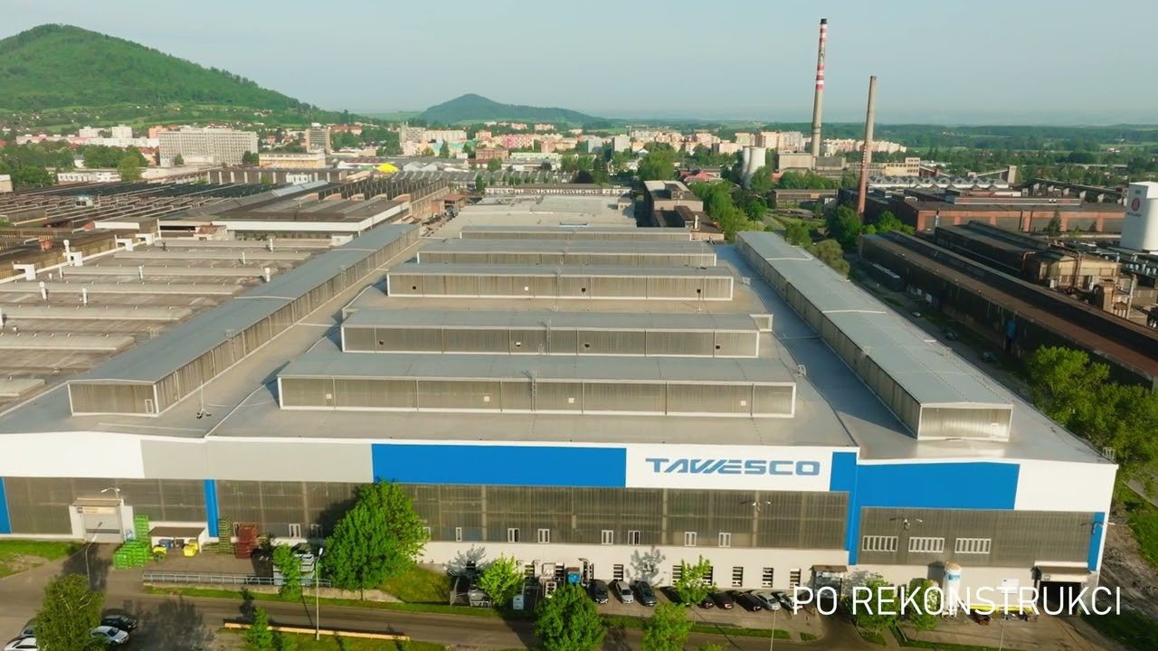 TAWESCO KOPŘIVNICE - Rekonstrukce střechy