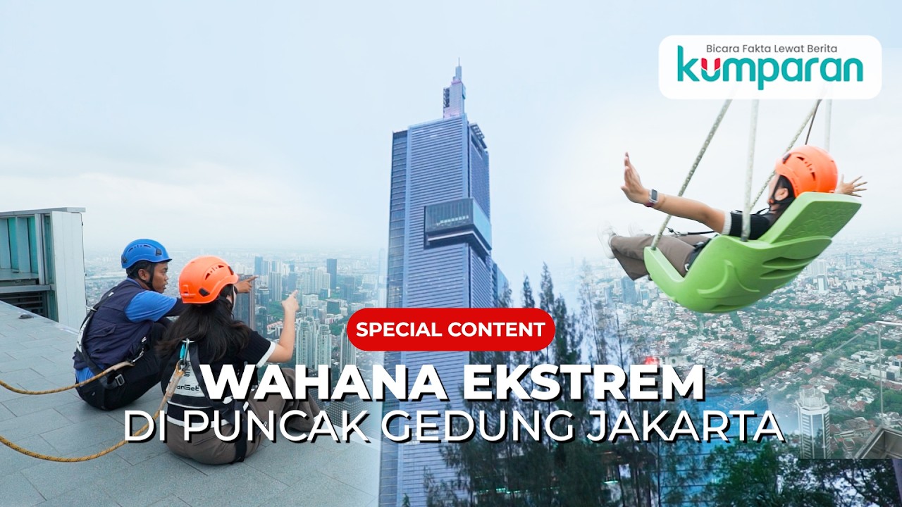 385 Meter di Atas Jakarta, Wisata Gedung Tertinggi di Indonesia