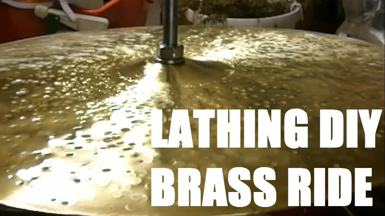DIY Cymbal Making - 16,5" Brass Heavy Ride
