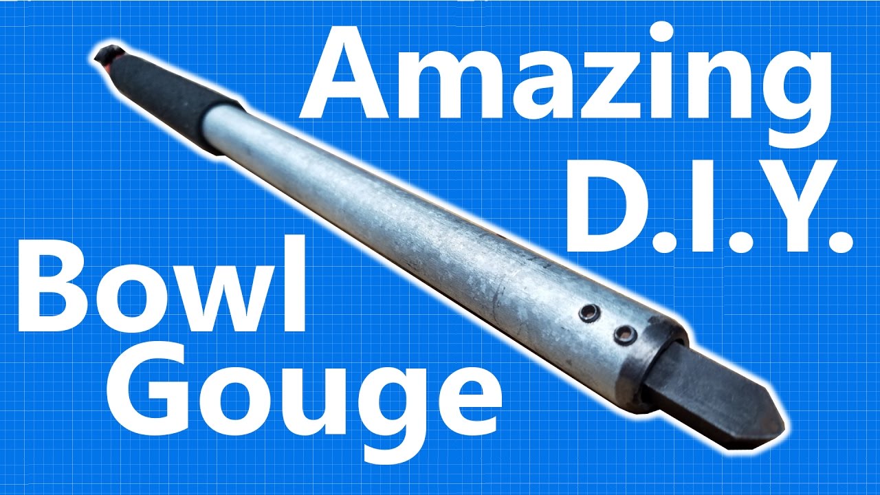 Make the cheapest, fastest woodturning gouge EVER.