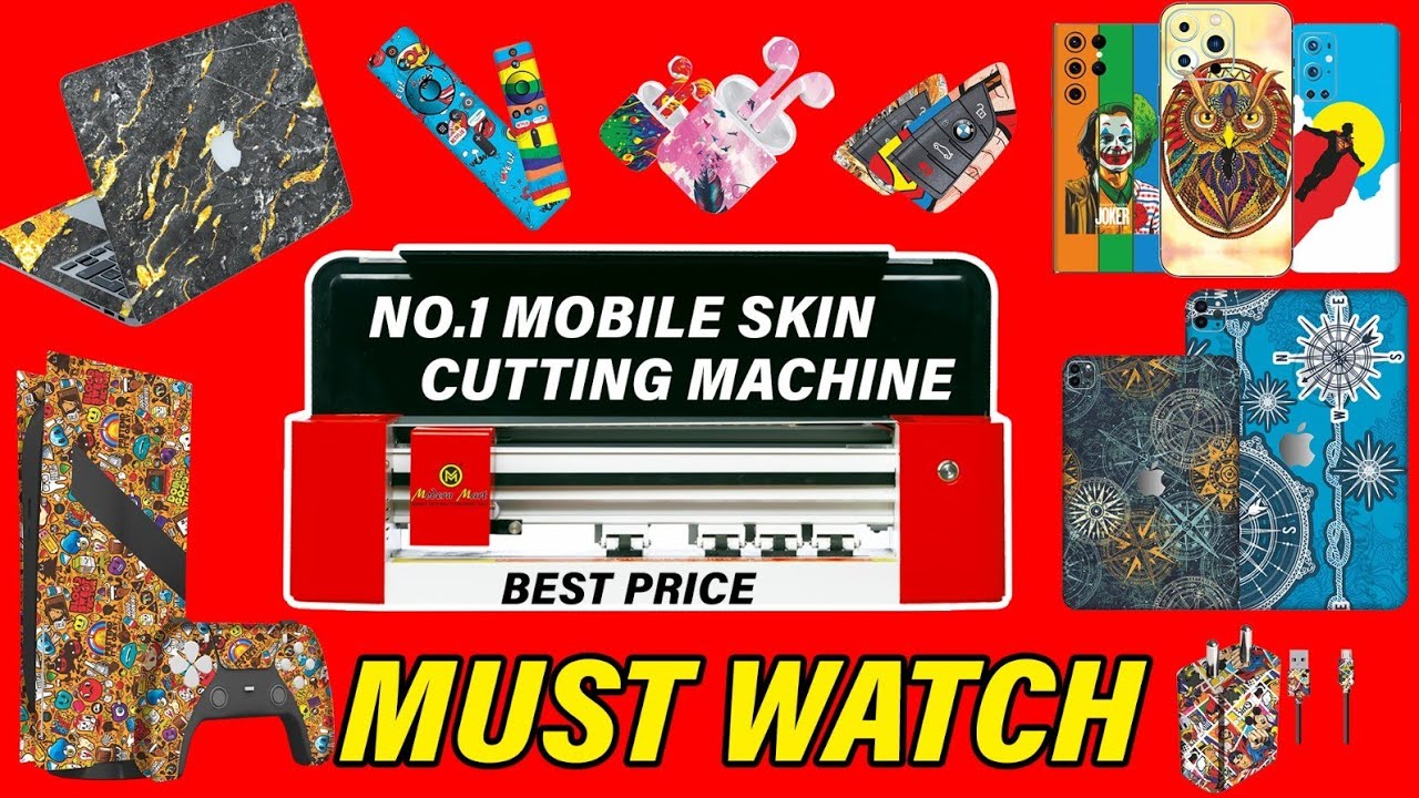 No.1 India's Best Mobile Skin Cutting Machine Full Video || Modern Mart || Made In India Business 🇮🇳