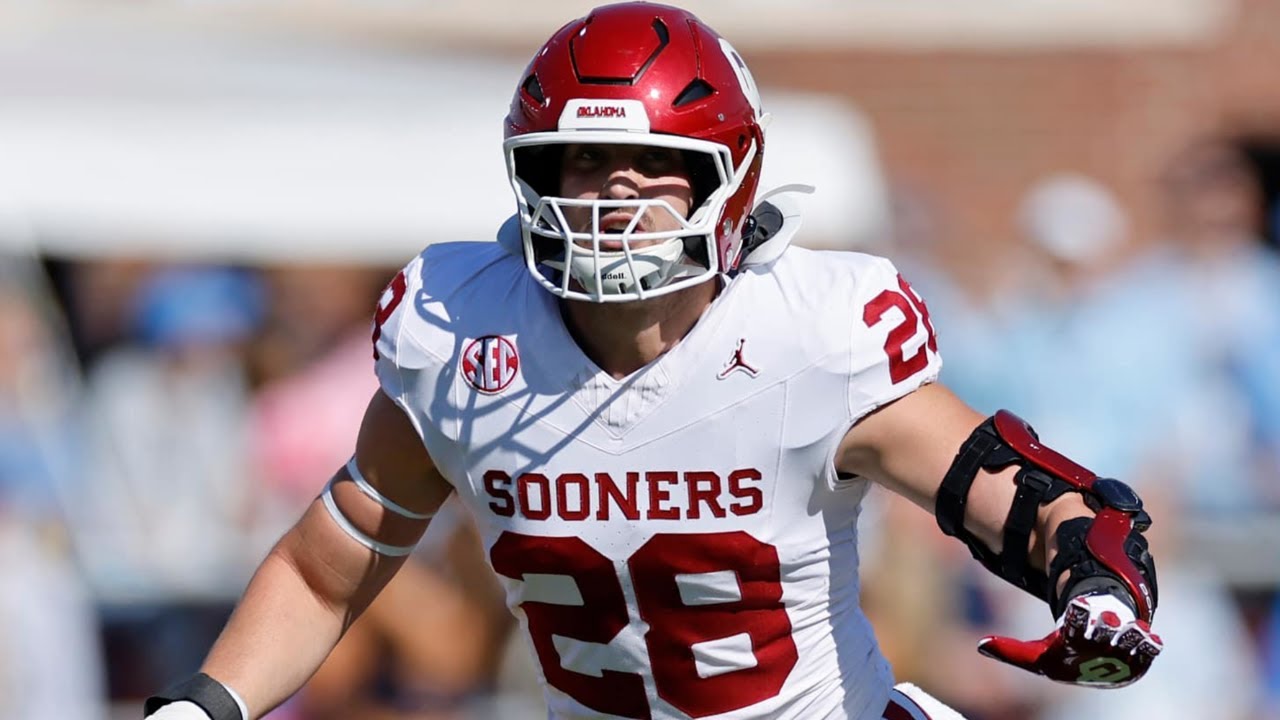 Danny Stutsman | Linebacker | 2024 Oklahoma Highlights | 2025 NFL Draft