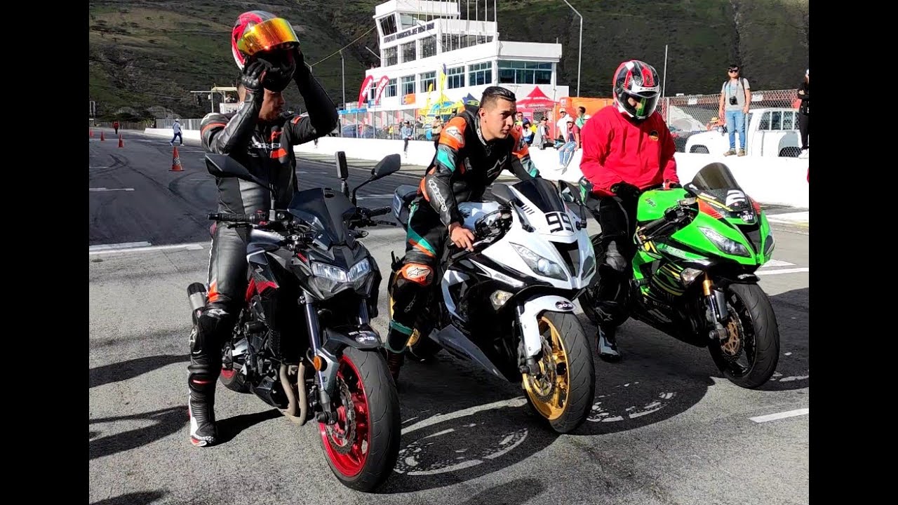 Carreras hasta 900cc categoría Yahuarcocha cuarto de milla 16 julio 2023