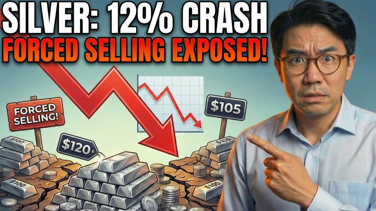 Silver 12% Crash Wasn’t Panic — It Was Forced Selling