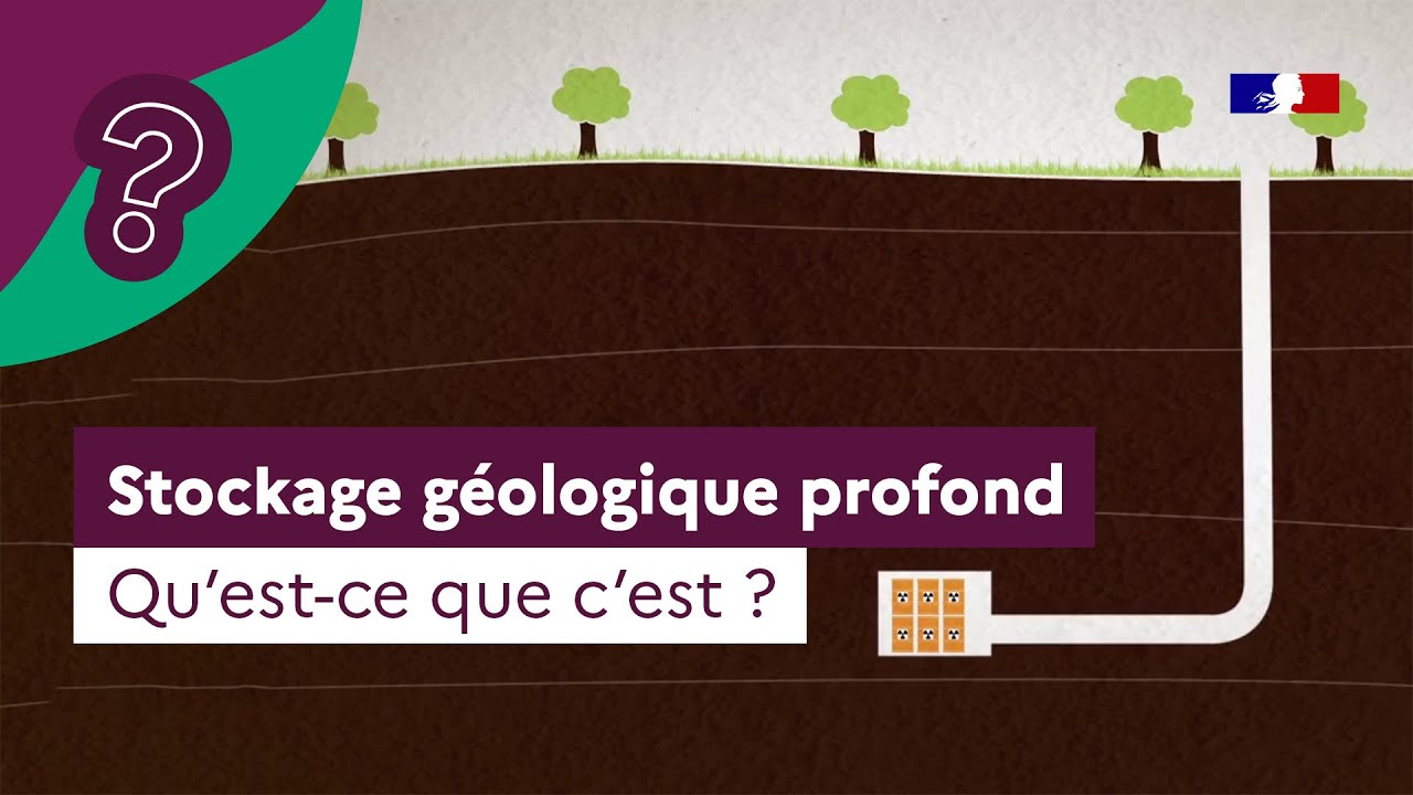 Le principe du stockage géologique profond I Un peu de pédagogie