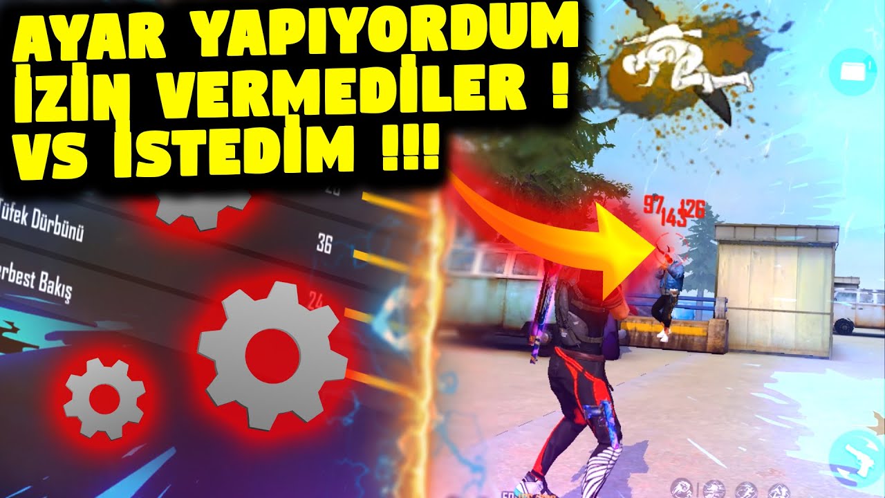 AYAR YAPARKEN İZİN VERMEDİLER !!! SİNİR OLDUM VS İSTEDİM &Ouml;YLE BİR OYNADILARKİ YENİLDİM !!! #FREEFIRE