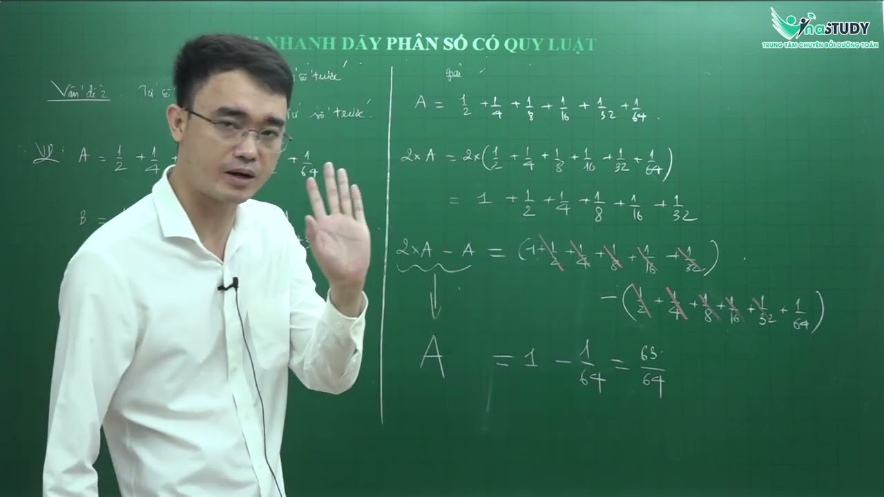 [Toán nâng cao lớp 5 ]- Tính nhanh dãy phân số có quy luật - Thầy Nguyễn Thành Long - Vinastudy.vn