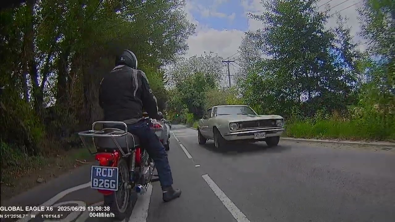 1968 BSA Rocket 3. Ride to Bracknell Part 1