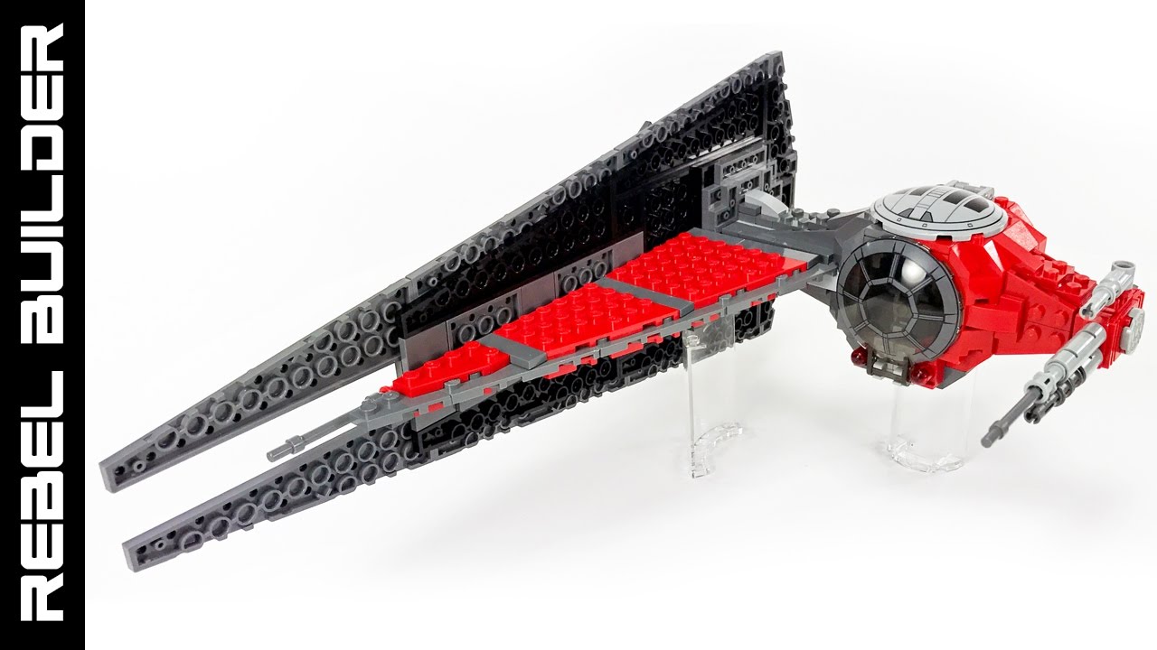 LEGO Star Wars Black Ops TIE Fighter MOC!