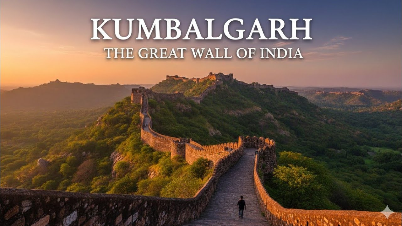 The Great Wall Of India | Kumbhalgarh Fort | Rajasthan India