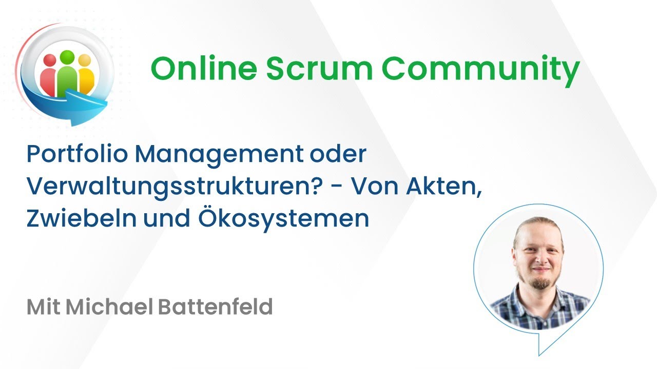 Portfolio Management oder Verwaltungsstrukturen? - Von Akten, Zwiebeln und Ökosystemen