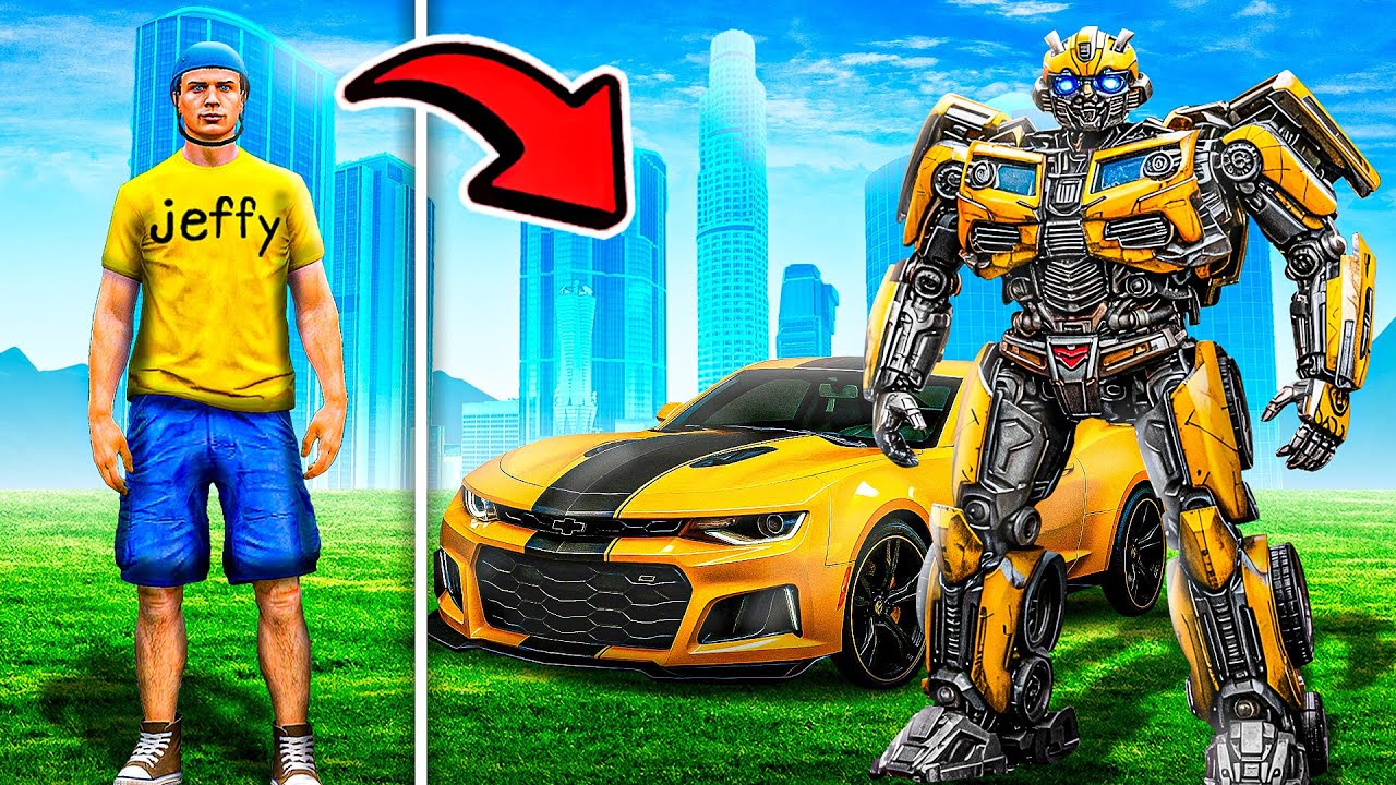 Jeffy Becomes A TRANSFORMER In GTA 5!