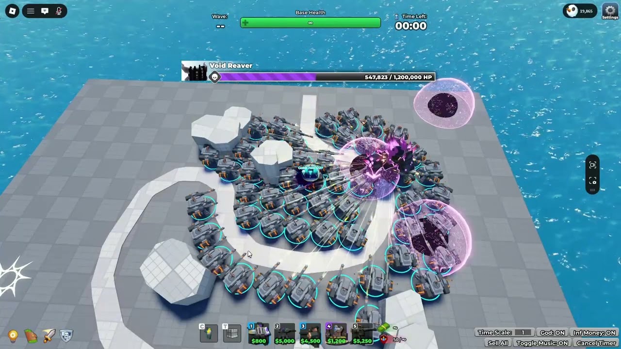 Can 50 Turrets beat all TDS bosses?