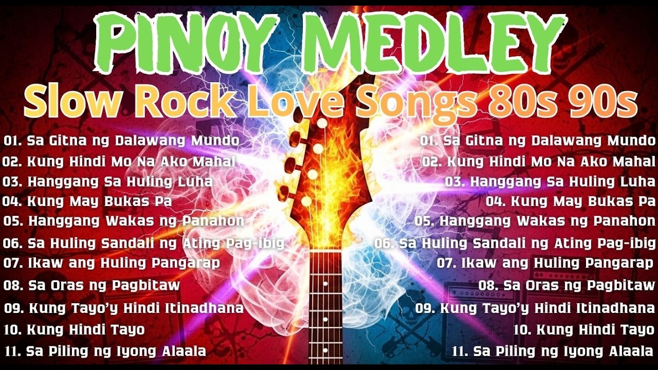 Nonstop Slow Rock Pinoy Medley 🎸 Love Songs 70s 80s 90s | Best OPM Ballads