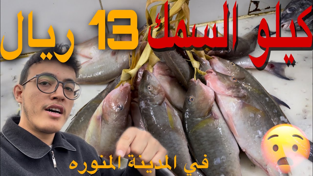#اجمل شتاء مزاد او حراج الاسماك في اكبر سوق في المدينة المنوره 🇸🇦