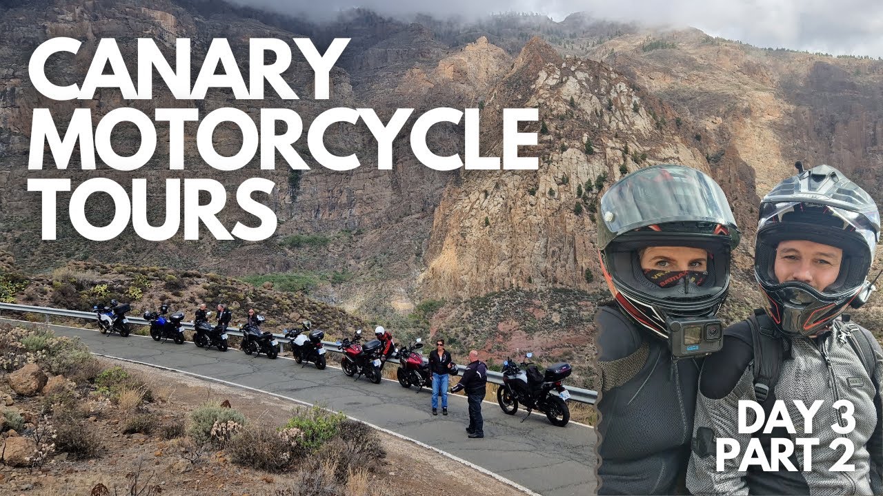 BIG group riding with Canary Motorcycle Tours in Gran Canaria / DAY 3 PART 2