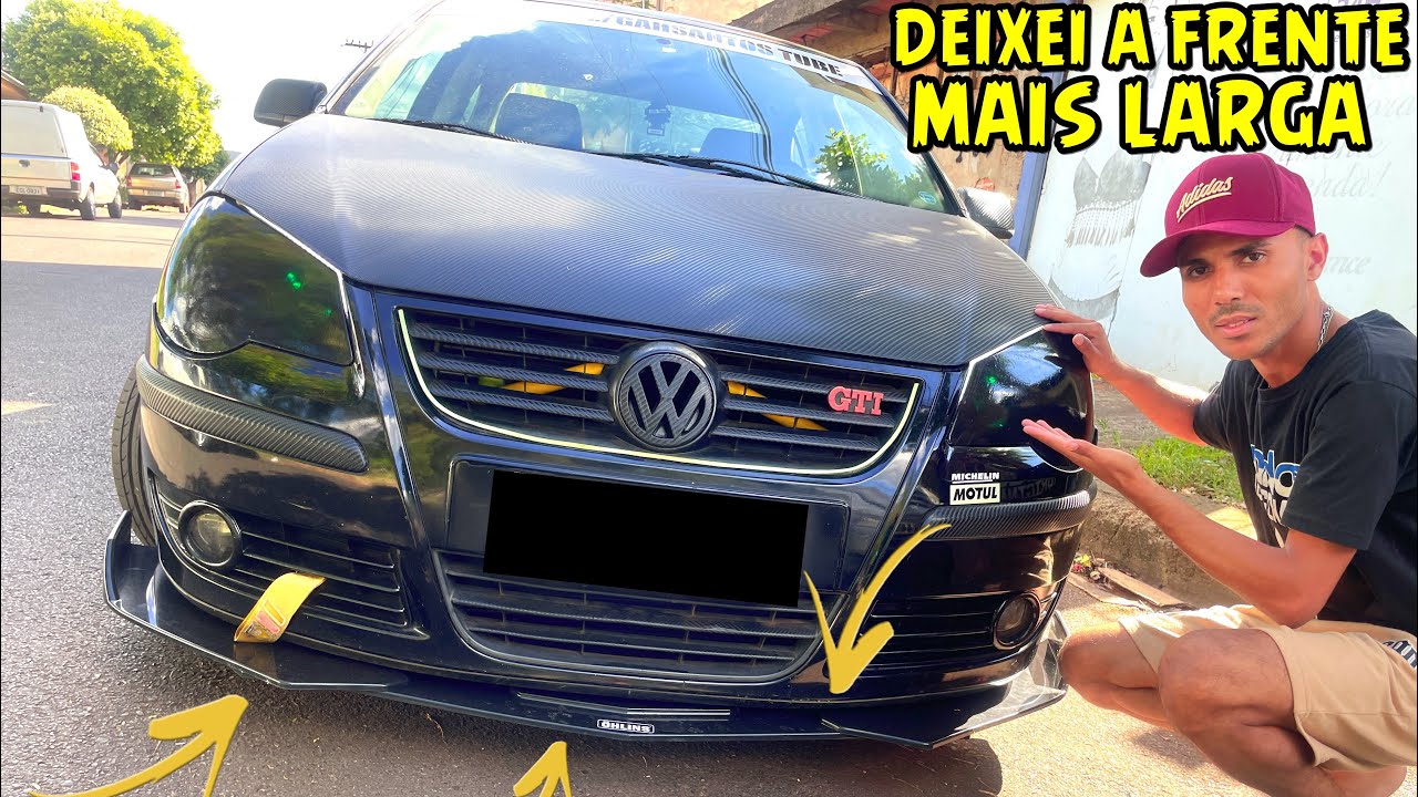 Coloquei o Front Lip Mais Famoso no Meu Carro – Olha Como Ficou!