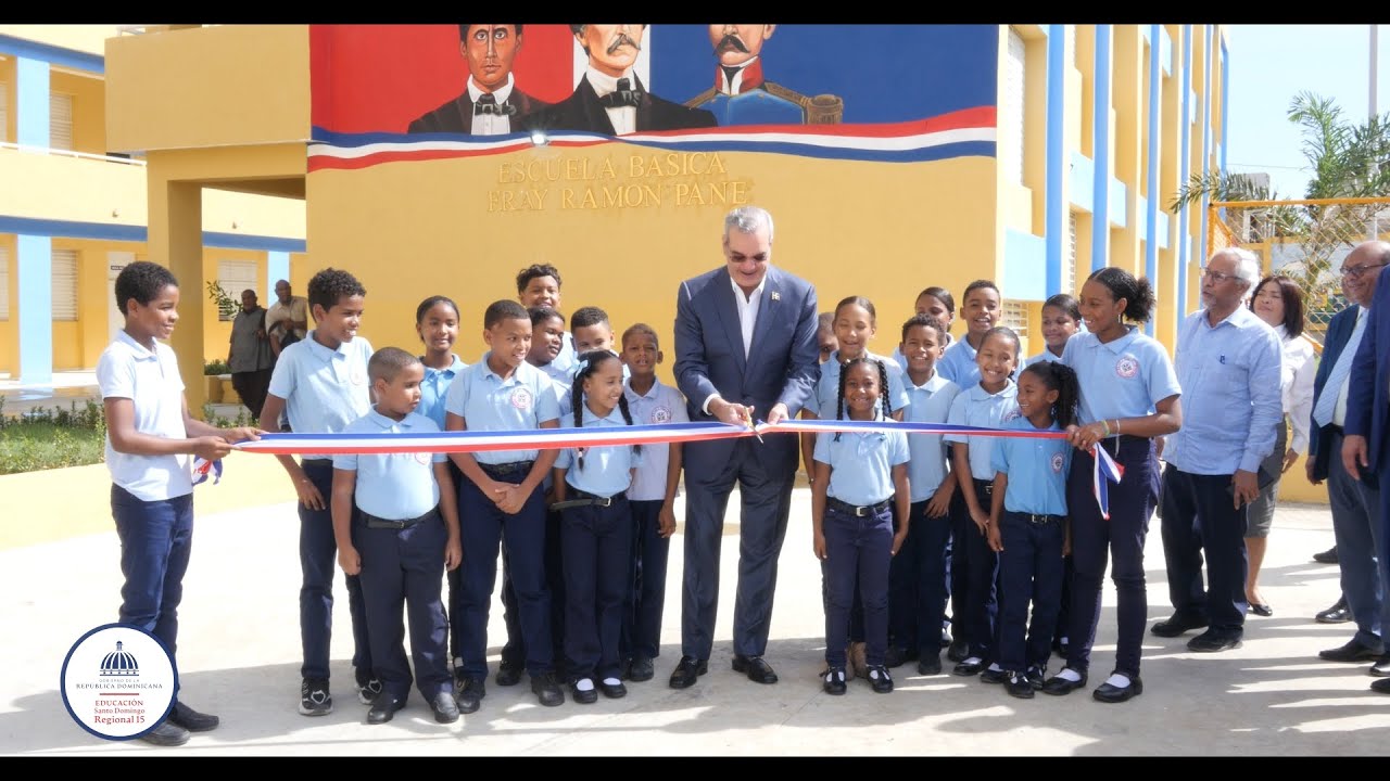 Inauguración de la Escuela Fray Ramón Pané