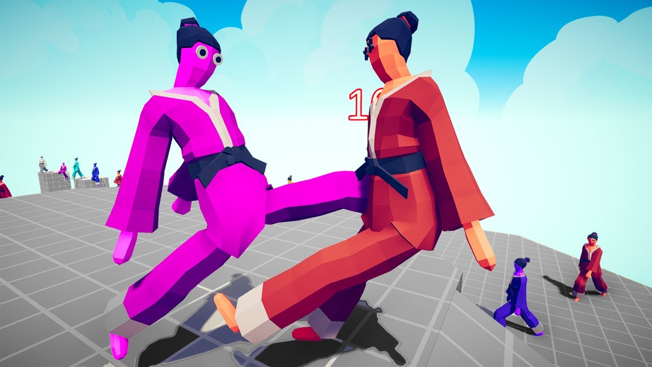 One Unit Twice In Battle Royale On The New Map! | Totally Accurate Battle Simulator TABS
