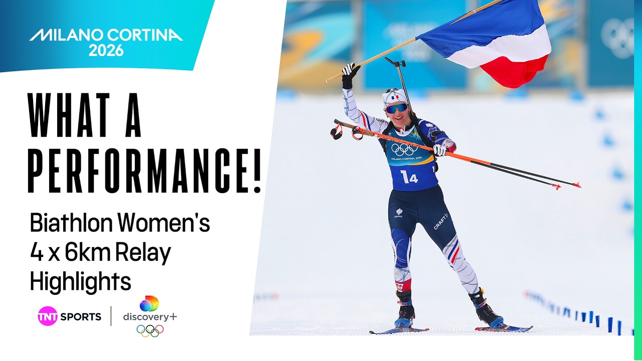 ANOTHER GOLD 🥇 | Biathlon Women's 4 x 6km Relay | Winter Olympics 2026
