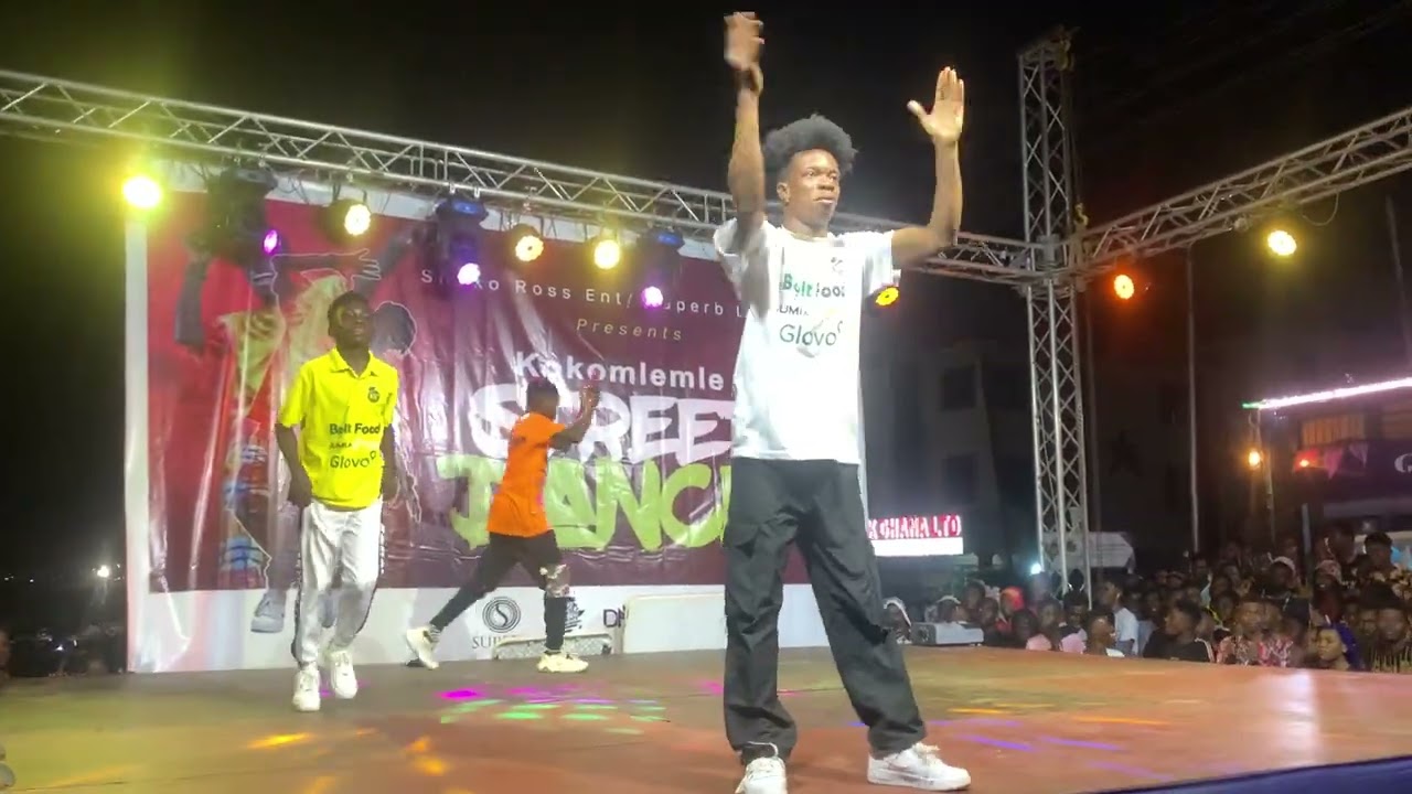 Solto Dancers Perform at 2022 new year Kokomlemle street dance