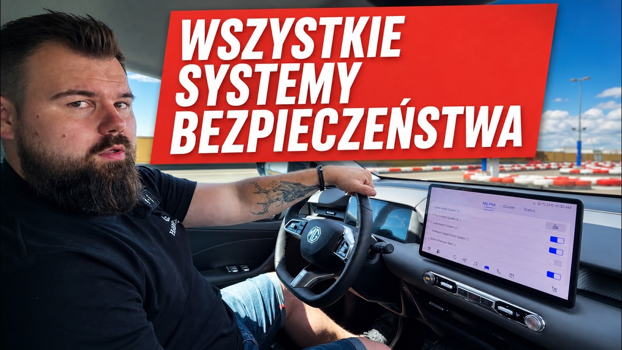 MG S5 EV &ndash; Systemy bezpieczeństwa i MG Pilot