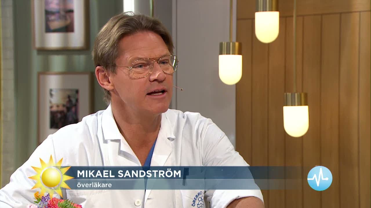 Doktor MIkael: Symptom på allergisk chock - Nyhetsmorgon (TV4)