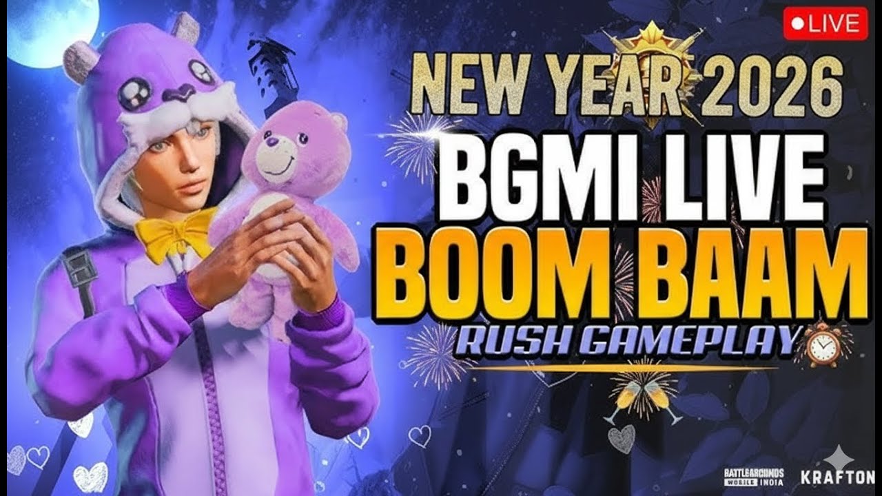 🎆🎇  HAPPY NEW YEAR WITH BBGISLIVE07: Unbelievable Gaming Moments You Can’t Miss!
