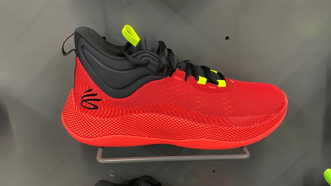 Under Armour Curry HOVR Splash (Red/Black) - ID: 3024719-601