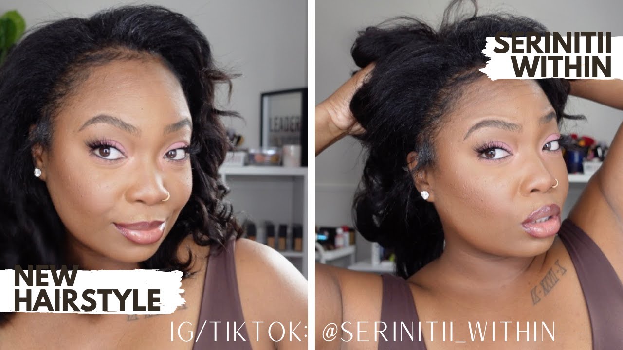 Glueless Lace Wig Install | Behind the Hairline for  Super Natural look | Serinitii Within