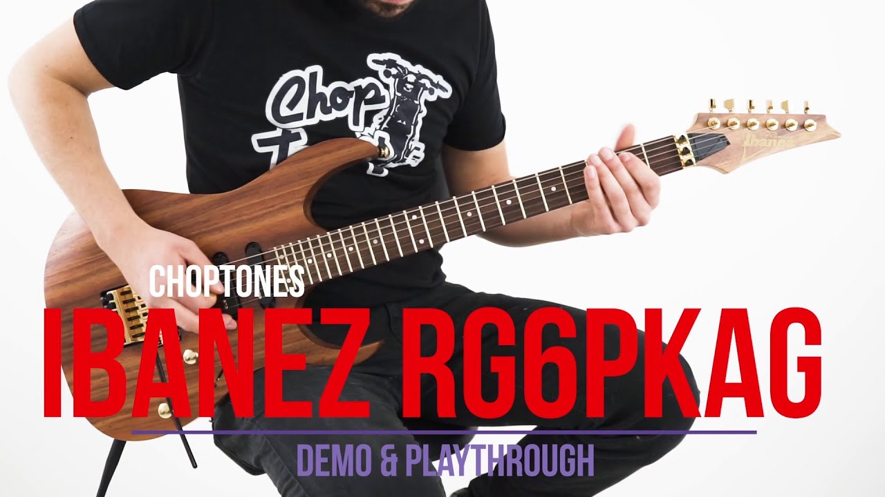 Ibanez RG6PKAG-NTF | Demo & Playthrough (new for 2021)