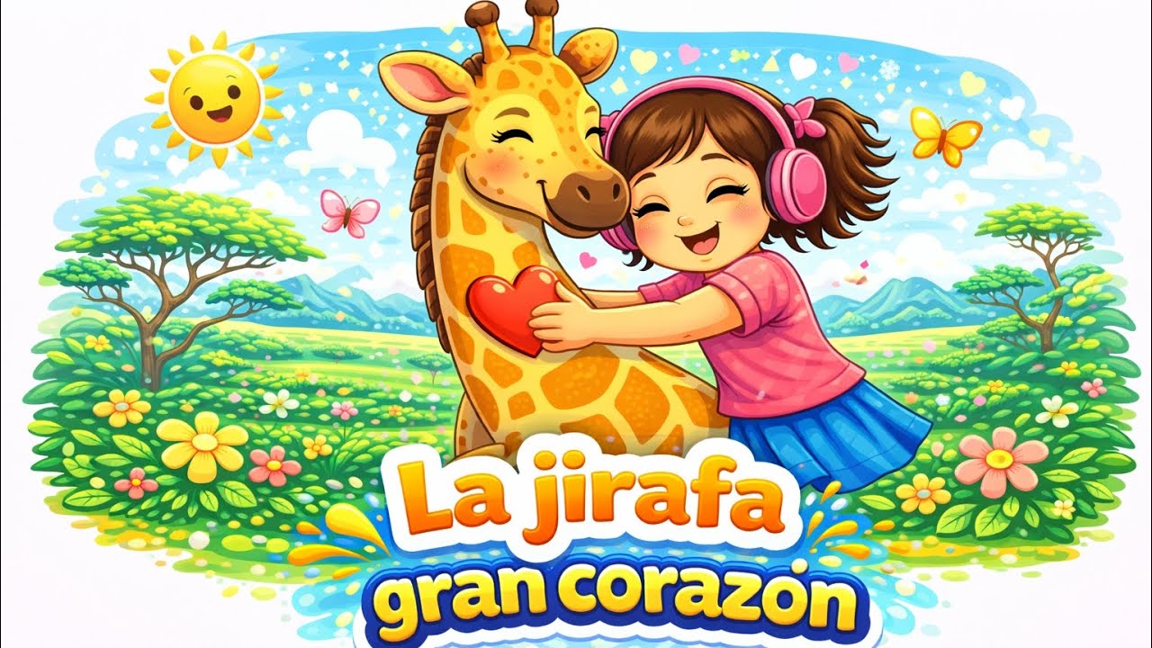 🎶La jirafa de gran corazón🎶 | Canciones infantiles |