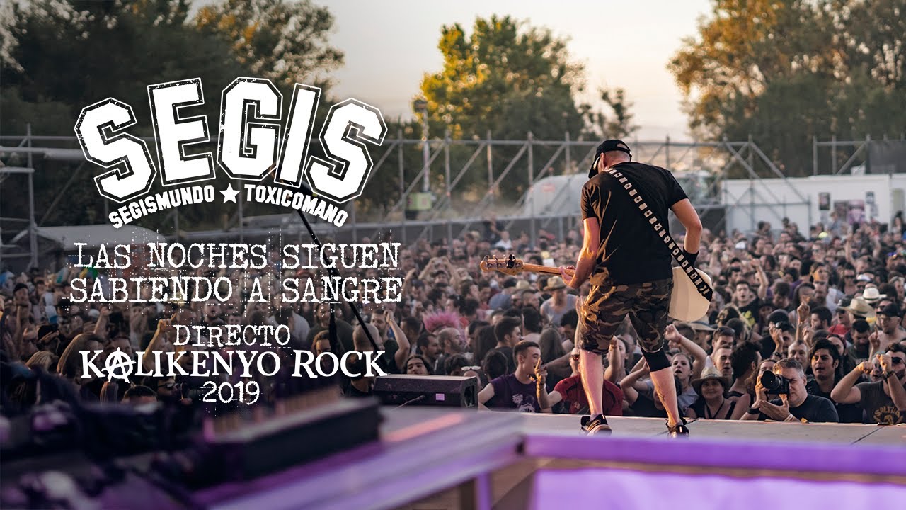 Segismundo Toxicomano - Las noches siguen sabiendo a sangre ft. (KOP) (Directo Kalikenyo Rock 2019)