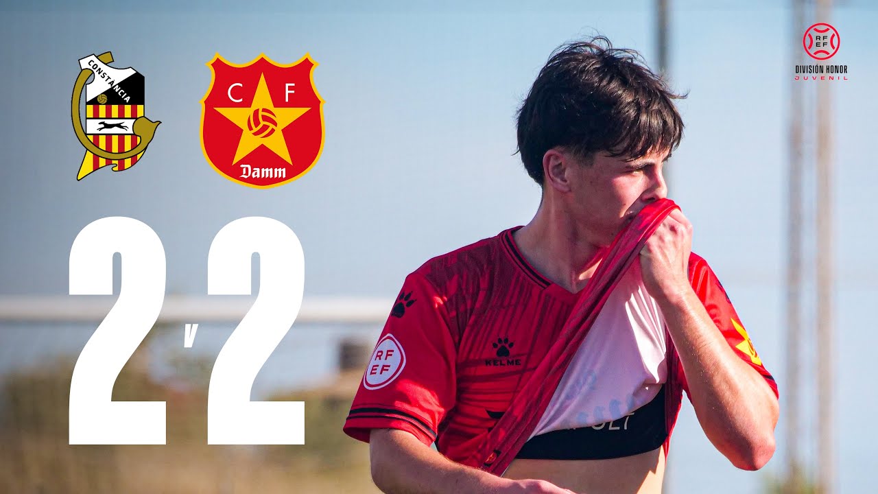 CONSTÀNCIA 2-2 JUVENIL A MASCULÍ | CF DAMM