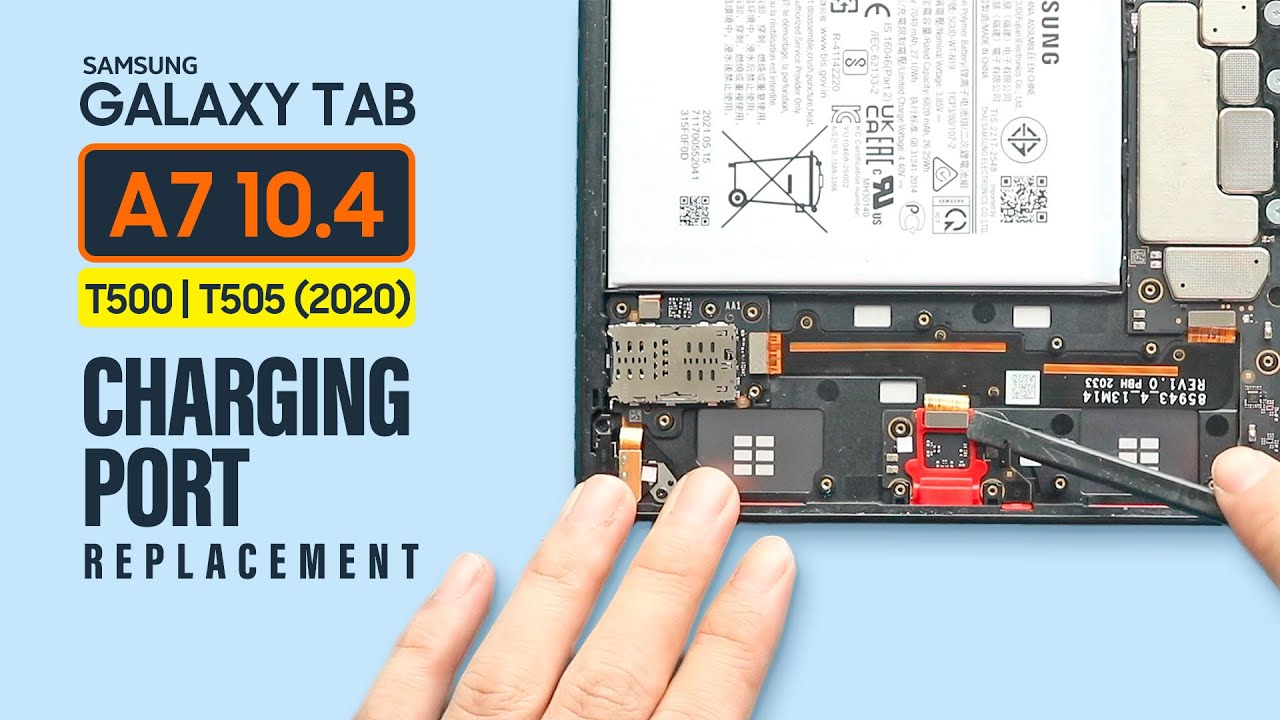 Замена порта зарядки Samsung Galaxy Tab A7 2020 10.4 T500 T505