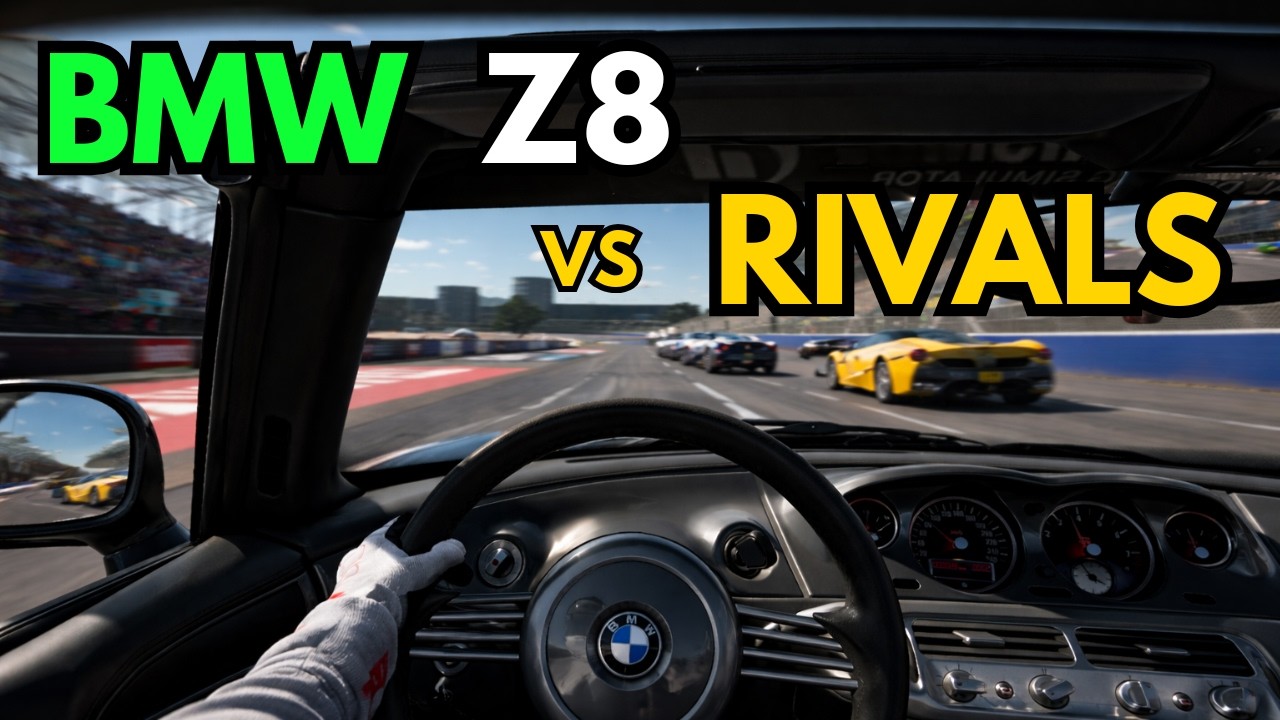 Cockpit View | Can the BMW Z8 ’01 Survive This Race? | Blue Moon Bay Infield A | GT7 | Logitech G923